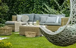Landscaped garden